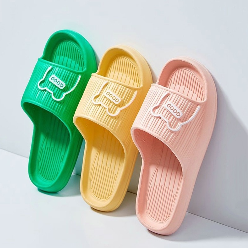 Summer Beach Thick Platform Slipper Sandals Women Eva Slippers Couple Home Flip Flops