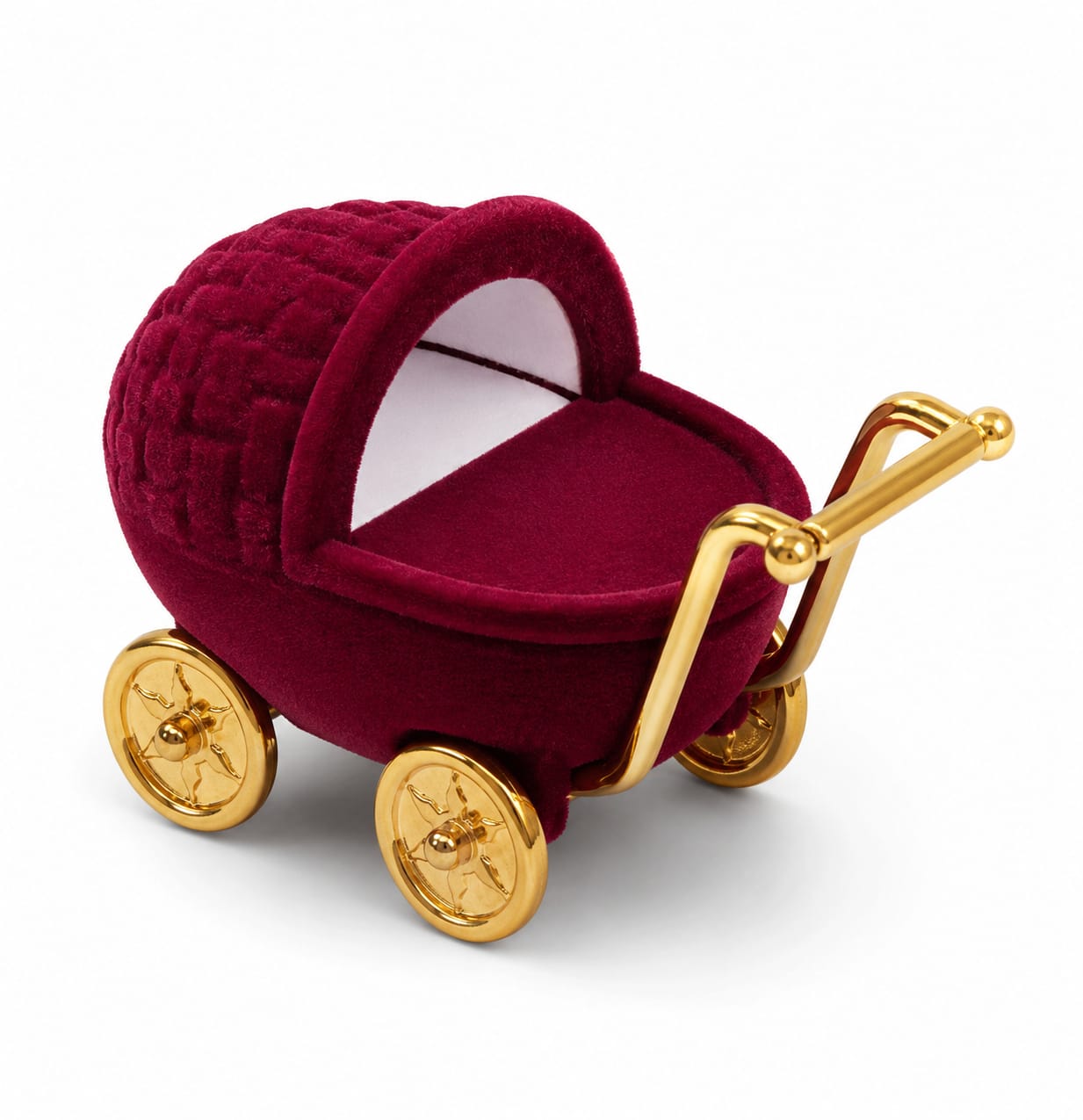 New Premium Trolley Ring Box for Gift Packing | Luxury Velvet Jewelry Ring Box | Engagement, Proposal & Wedding Gift Box
