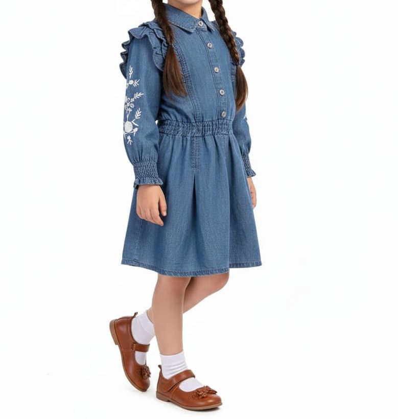 Girls Frocks Full and Half sleeves.