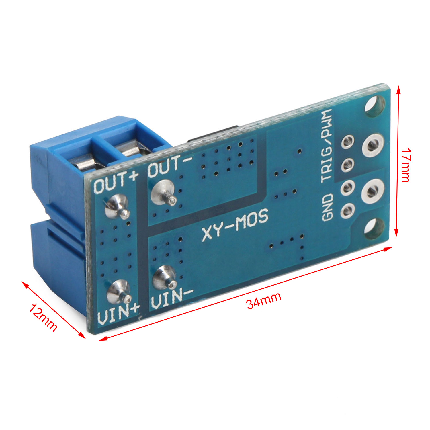 15A MOSFET PWM Motor Speed and LED Brightness Control Module 5V–36V