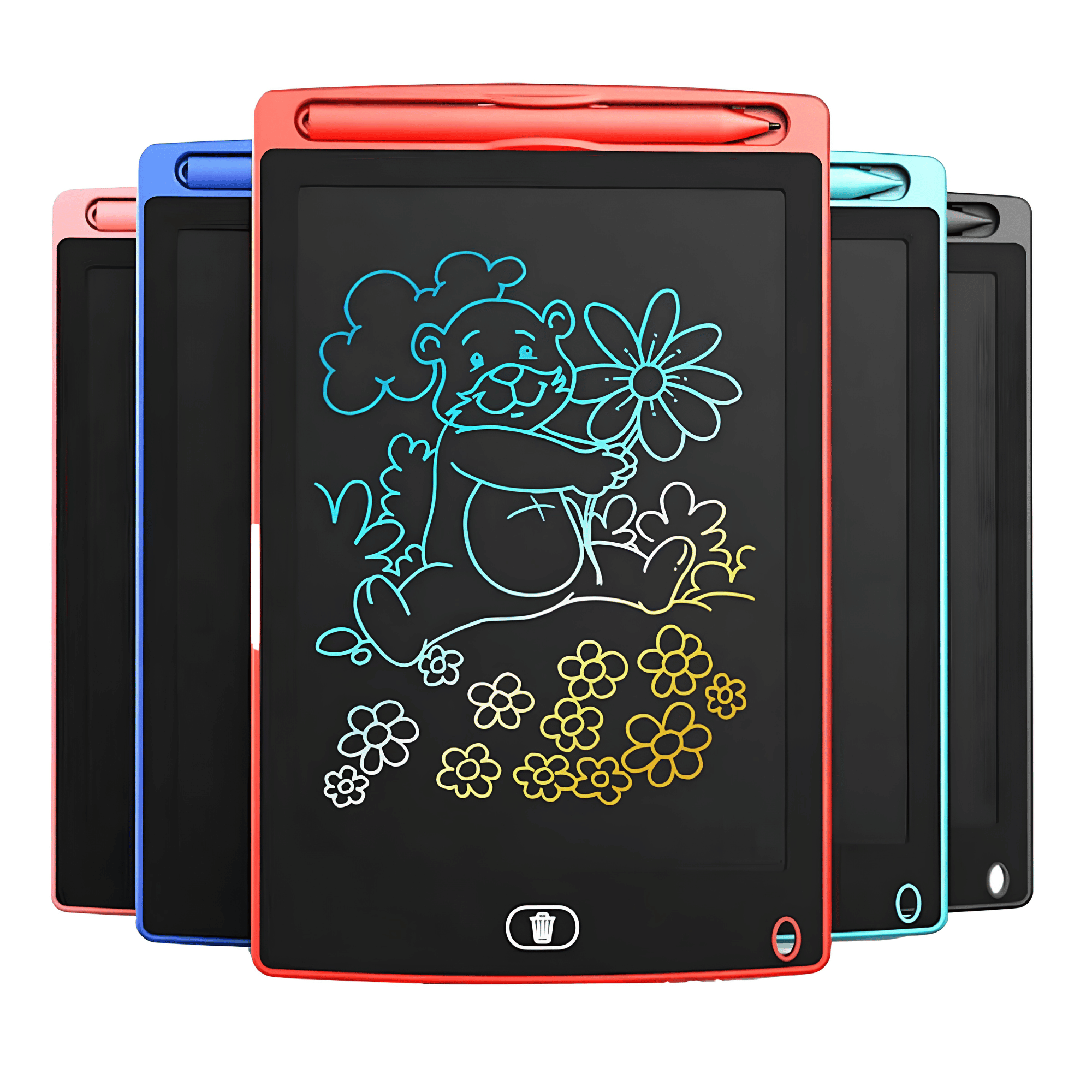 LCD Writing Tablet with Stylus Multicolor Digital Drawing Tablet for Kids - Unisex Educational Learning Toy, Best Gift for Children
