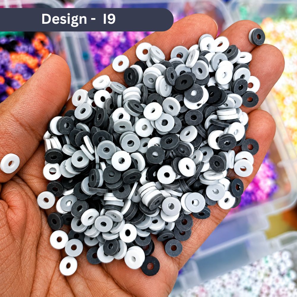 250/500/1000/5000/ Pcs Jewelry Making Clay Rings Material Bracelet Rings Multicolor Multicolor Mix Clay Rings For Bracelet Making Buy Rings For Bracelet Beads Material Jewelry Making by SAMS COLLECTION