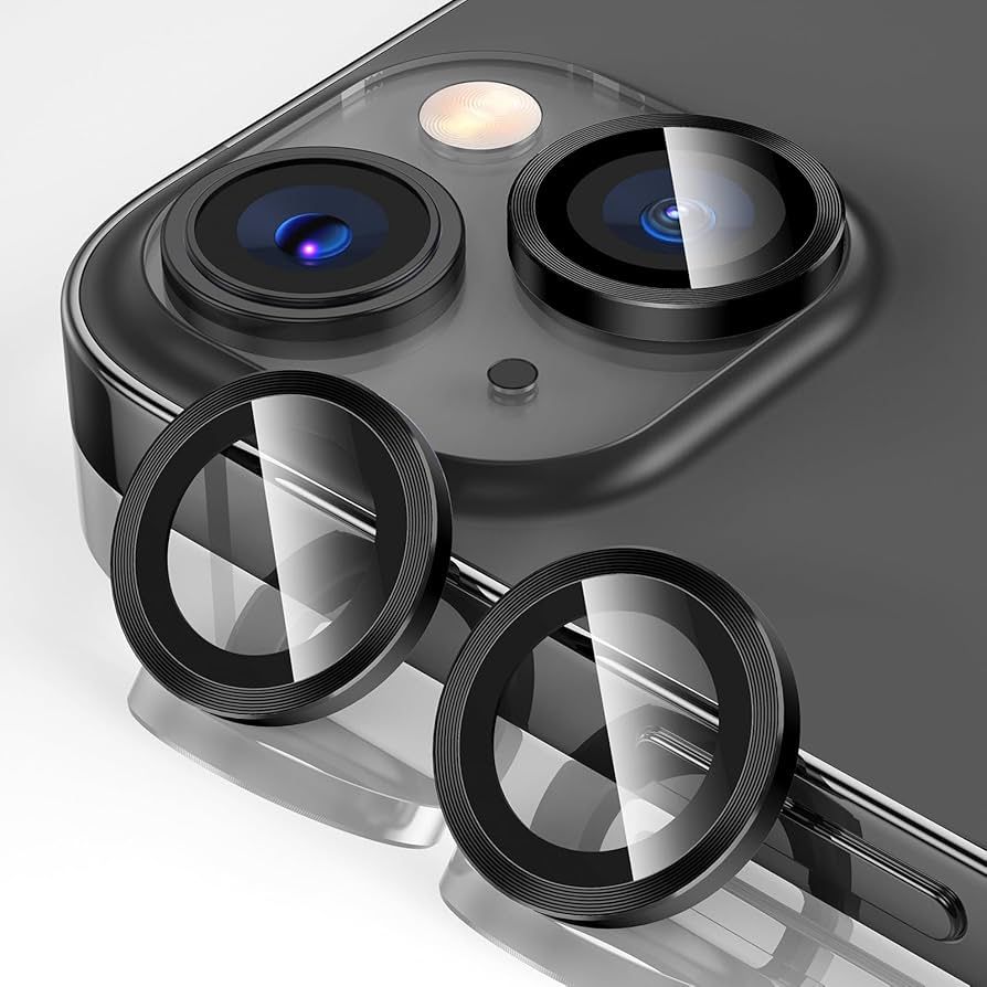 For 13 /13 Mini- Camera Lens Protector HD Tempered Metal Glass Camera Screen Protector Lens Cover