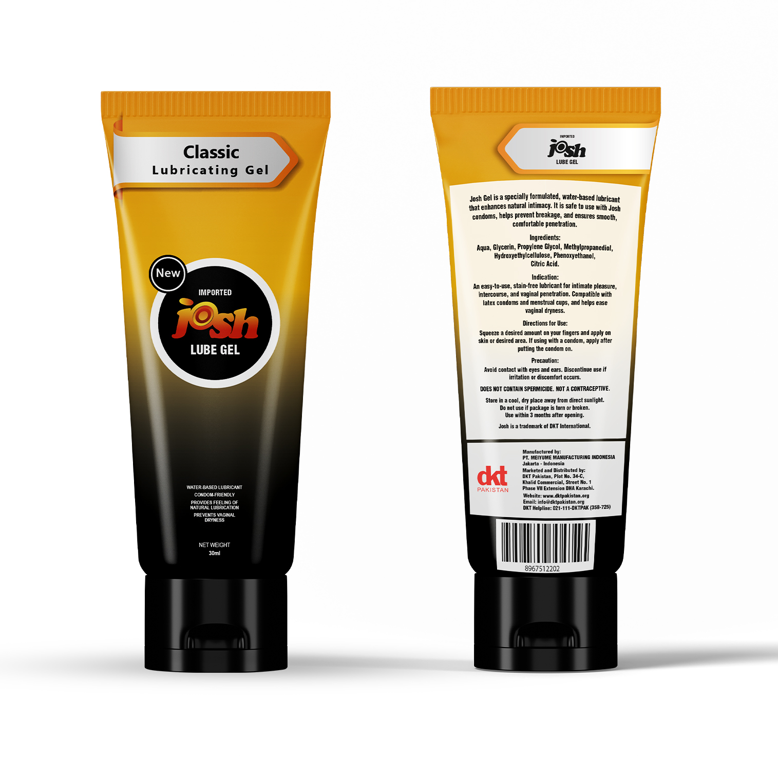 Josh Classic – Lubricating Gel - 30 ml