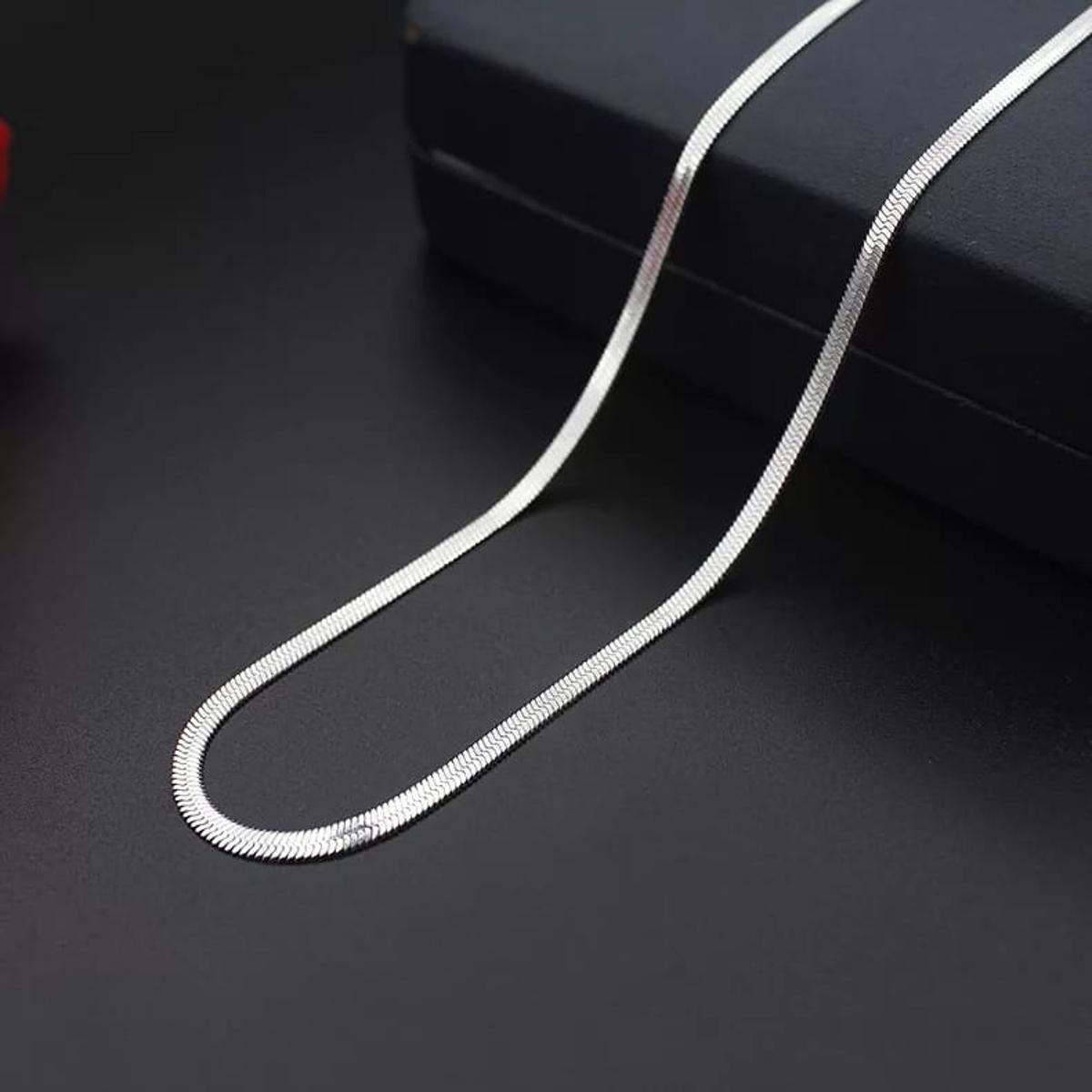 Order Studio - Silver Snake Chain For Men's/Boys