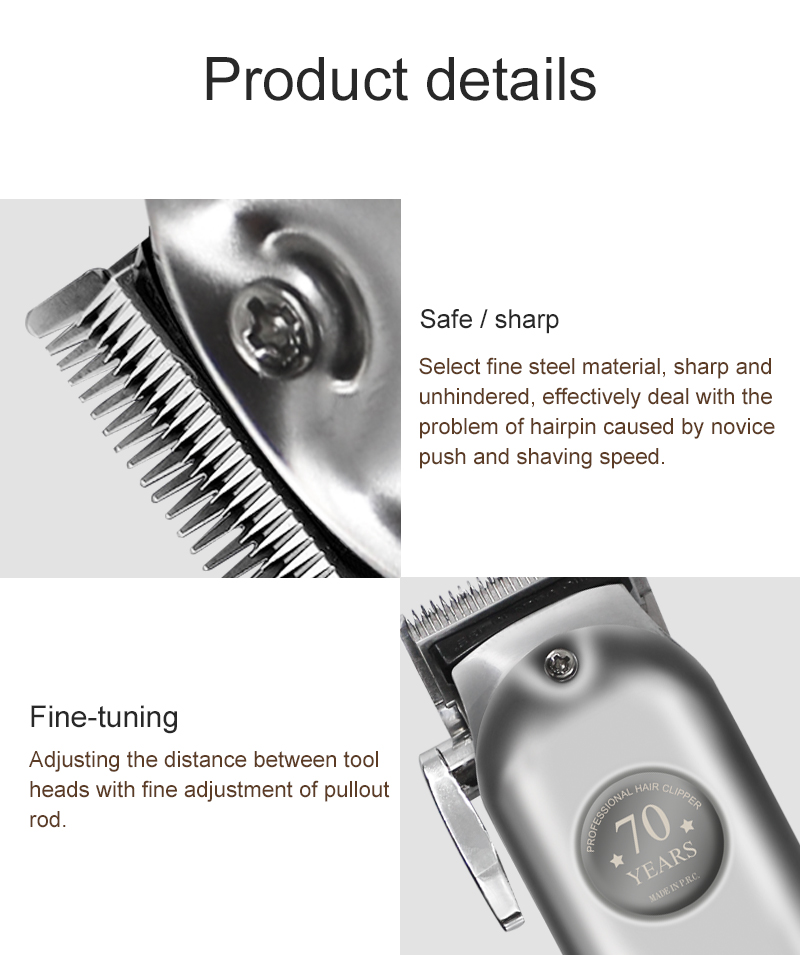 clio hair trimmer instructions