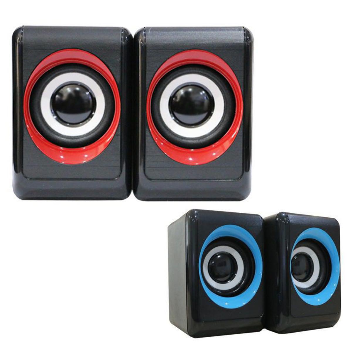 HOTMAI HT-208 Multimedia Speaker Best Sound Quality For LCD Laptop Computer System Best