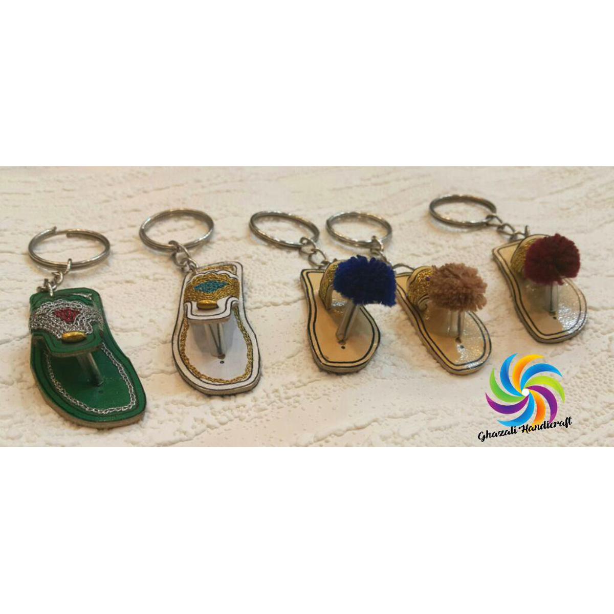 Pakastani Key Rings Keyring Handcrafted Pakistani (set of 5) shoe keyring . Pakistani ...