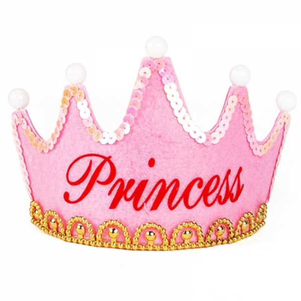Crown For Princess LED-Cap Headband 