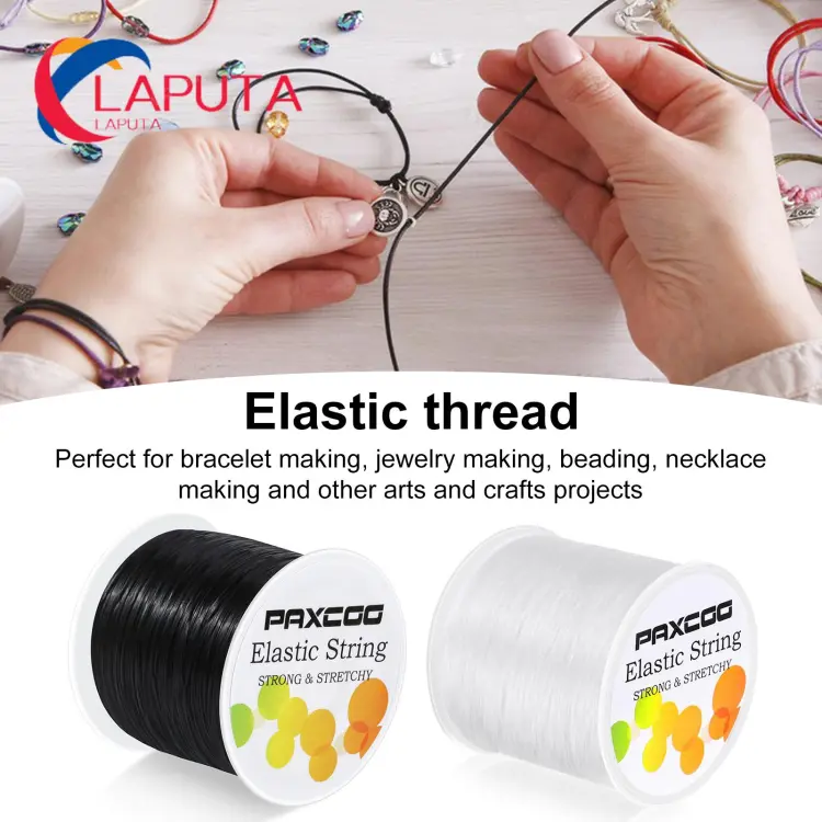 Bungee Cord 0.8mm Elastic Stretchy String for Jewelry Making Easy to Use  Flexible Thread Arts Crafts Elastic Thread