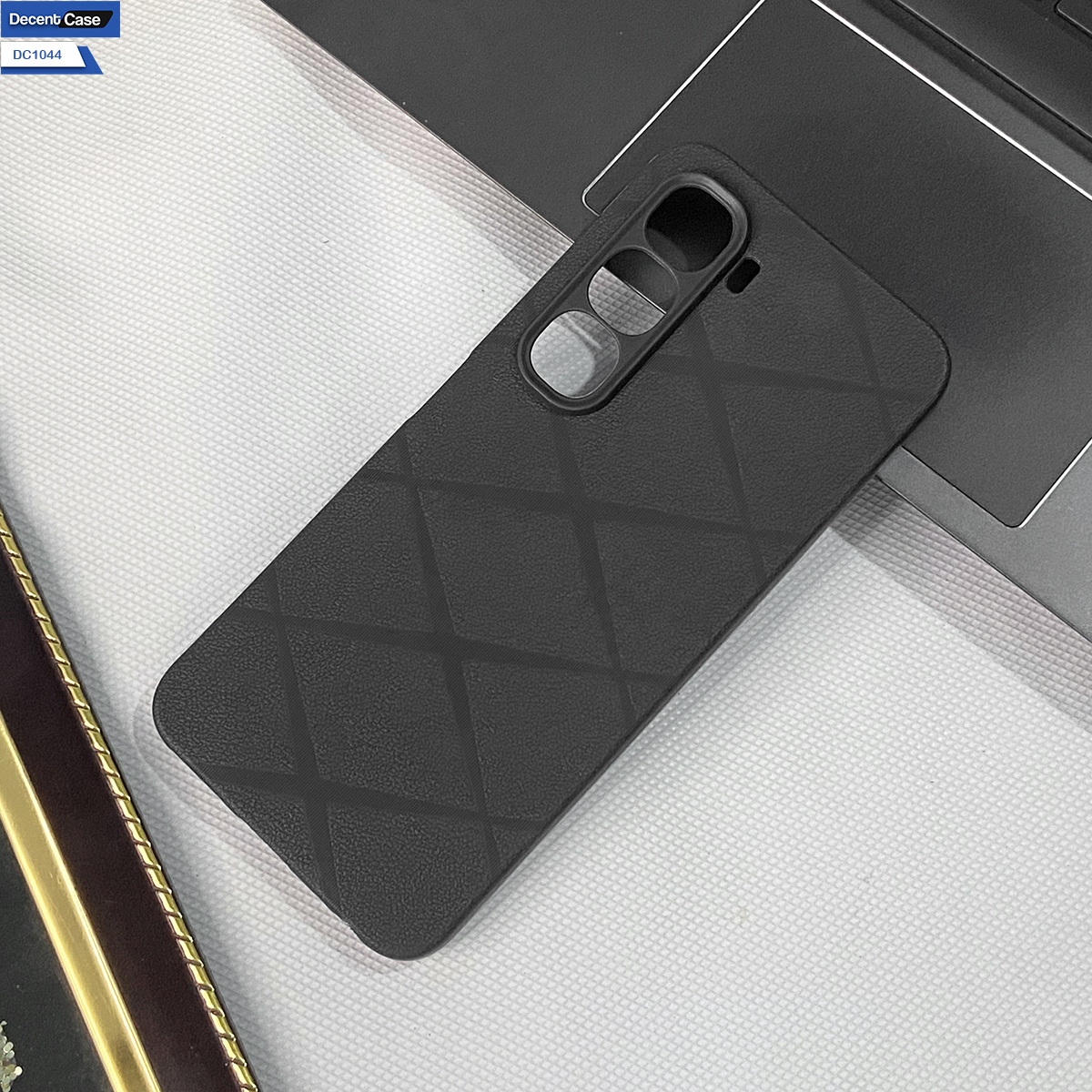 Infinix Hot 60 Pro Plus Cover - Gray - Premium Quality Matte Silicone Back Cover