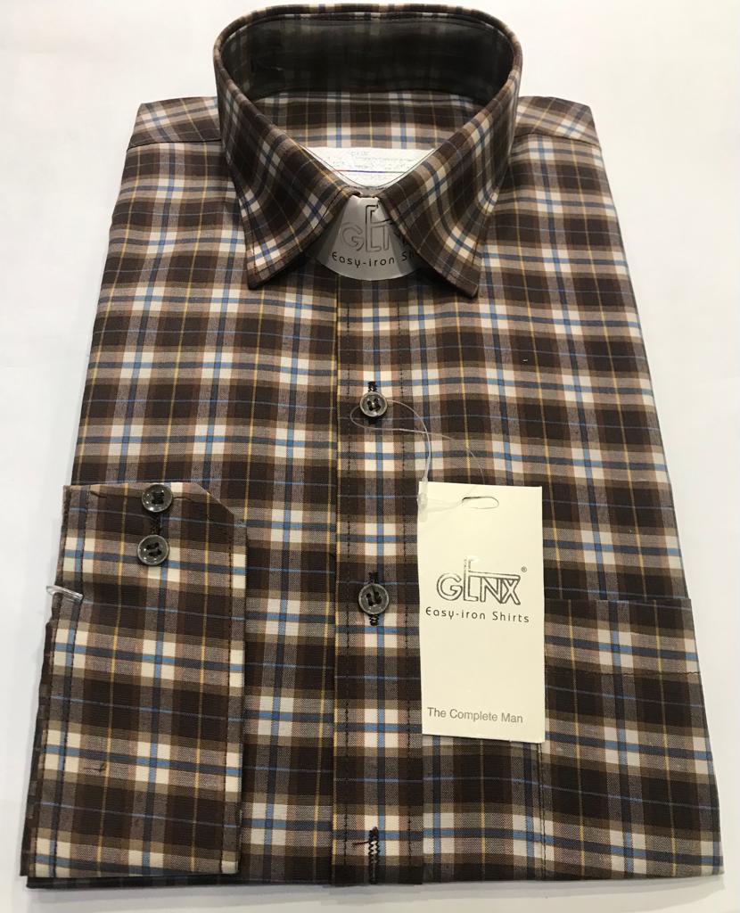 CHECK FORMAL DRESS OFFICE SHIRT FOR MEN BOYS FULL SLEEVES BEST QUALITY COTTON MADE FOR EFFICIENT AND PREMIUM STYLISH LOOK ALL COLOURS AVAILABLE