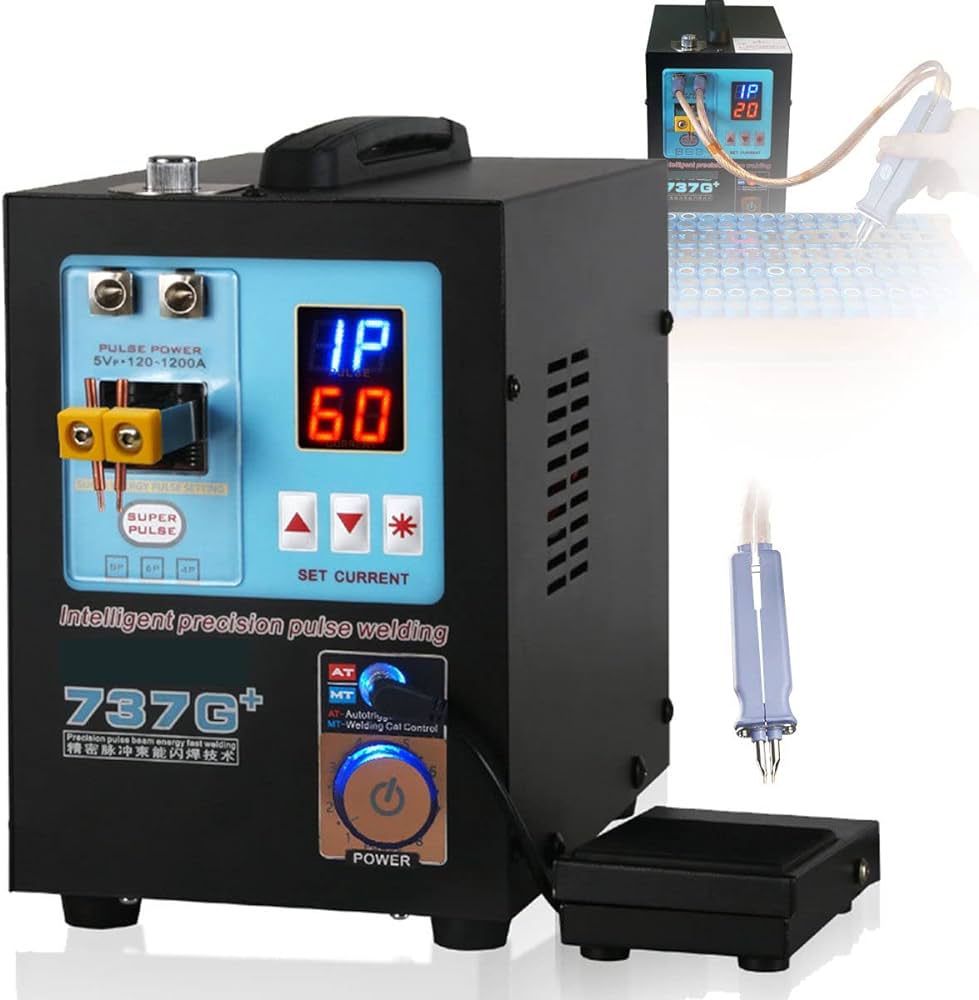 SUNKKO 737G Battery Spot Welding Pulse 1.5KW Spot Welder 18650 14500 Daraz.pk