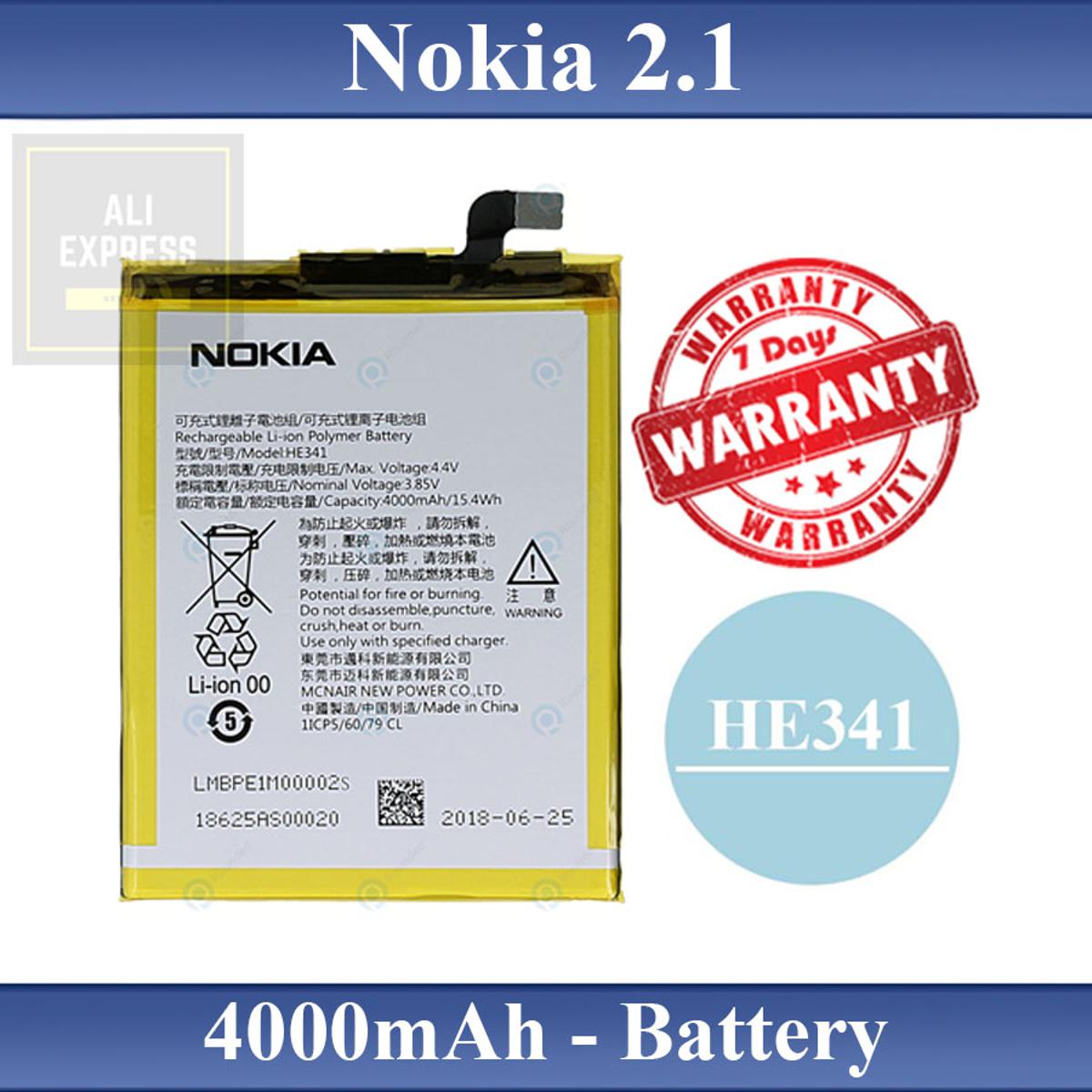 nokia 2.1 battery model number