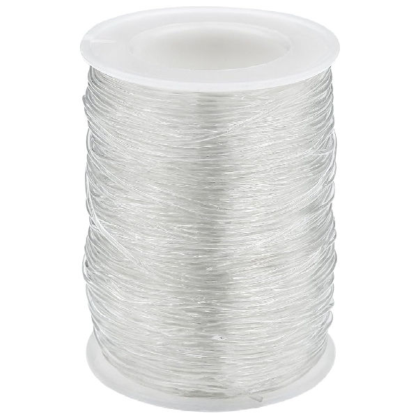 Transparent Elastic Thread for Beads & Bracelets – Stretchable Elastic String for Jewelry Making, DIY Crafts & Beadwork  Kahtun