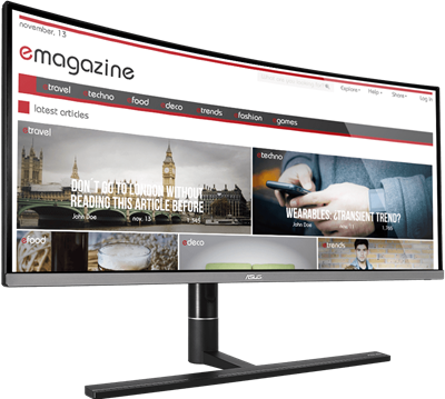 ASUS ProArt Display PA34VC 34.1inch 100Hz Curved Professional Monitor UWQHD, 1900R Curvature, HDR-10 ÎE < 2, Hardware Calibration, Thunderbolt⢠3, Adaptive-Syn 36 0a9023f7ca43eed5706724ca112eb1d9