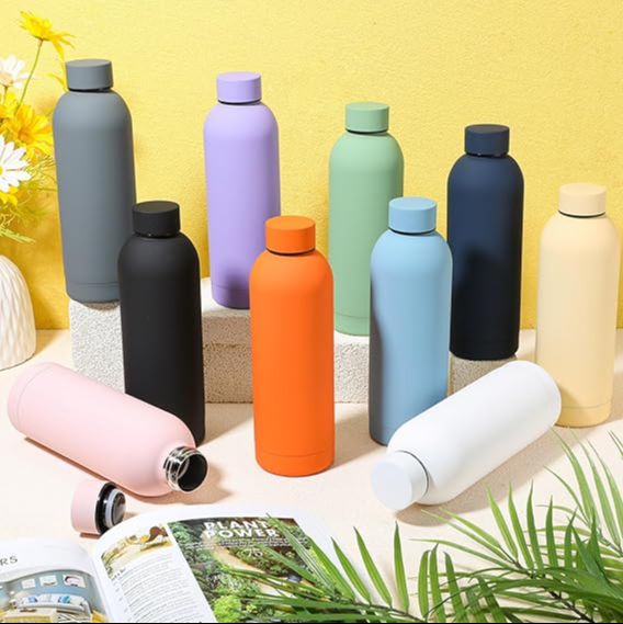 Premium Built Quality Black Water Bottle with Sports Bottle for Gym, School & Daily Hydration Home Use and Travel Use Water Bottle for Girls and Boys