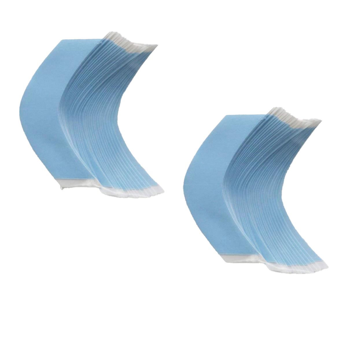 10Pcs/Lot Super Strong Hair Wig Tape Double Adhesive Extension Tape Strips Waterproof for Toupee/Lace Wigs Film CC Shape