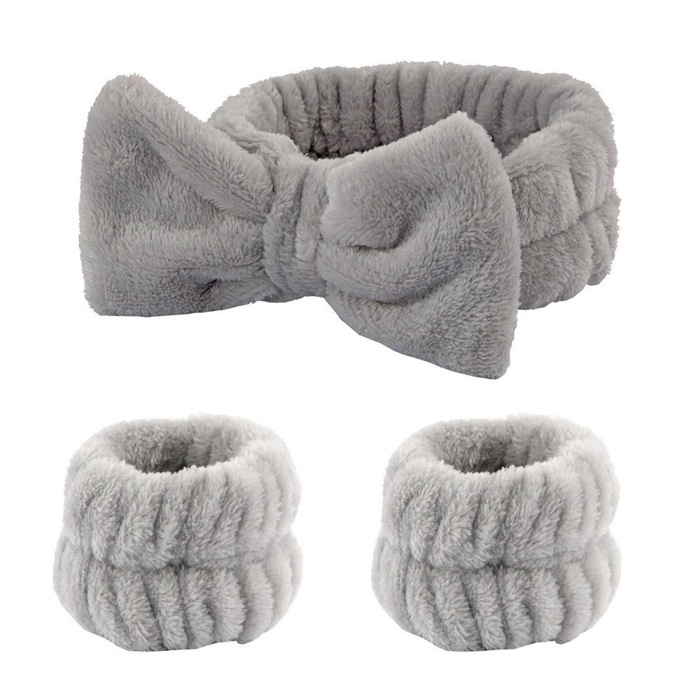Microfiber Wrist Sweatbands - Absorbent Towel Bands, Comfortable Headbands for Fitness & Makeup