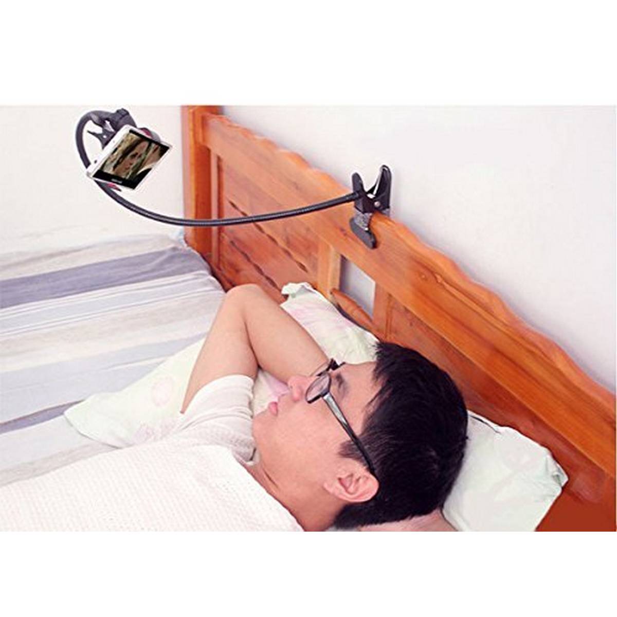 Neck Phone Phone Holder Bedside Mobile Stand In Bed YUNLEJP Lazy