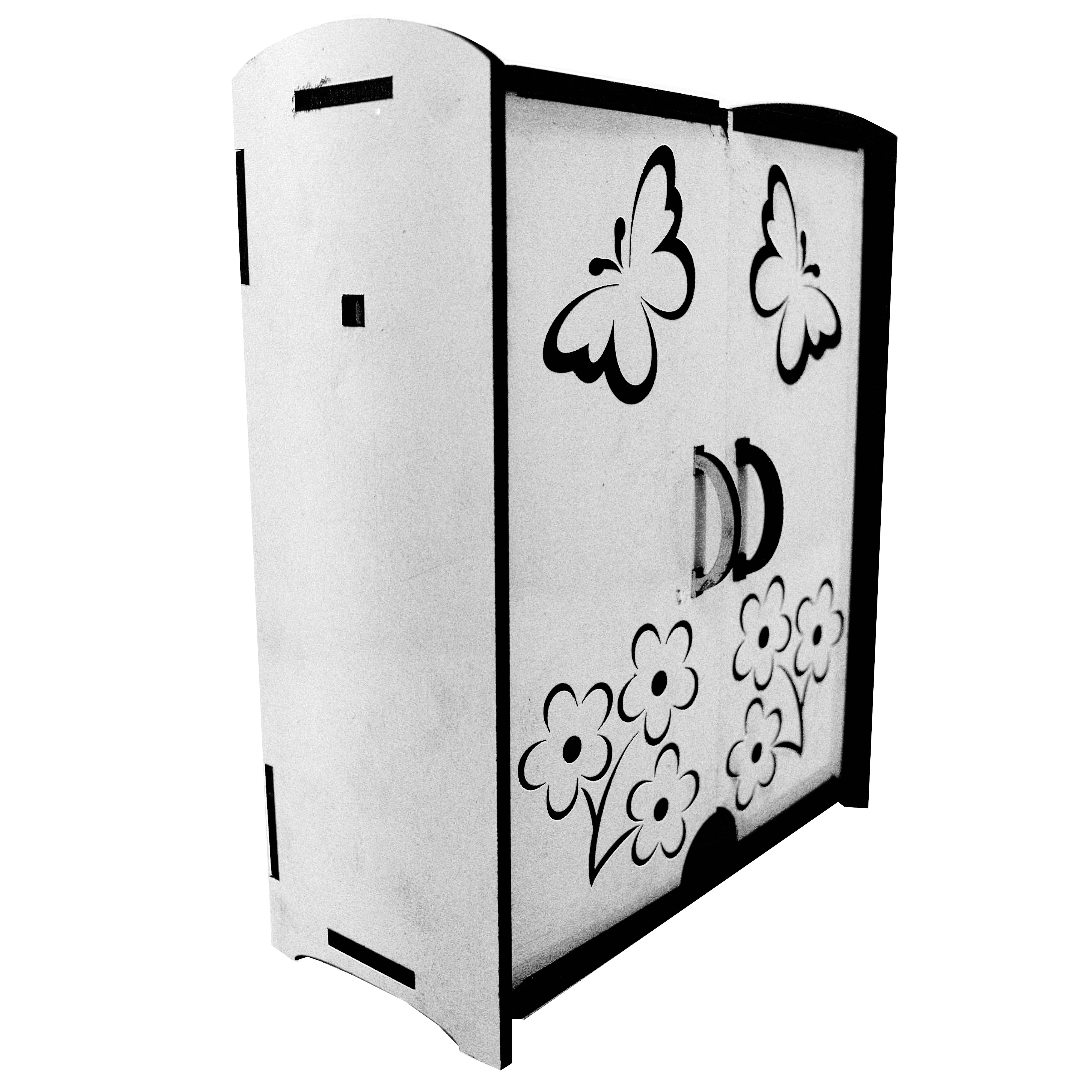 Closet With Hanger Wooden Furniture for Doll Perfect toy for your