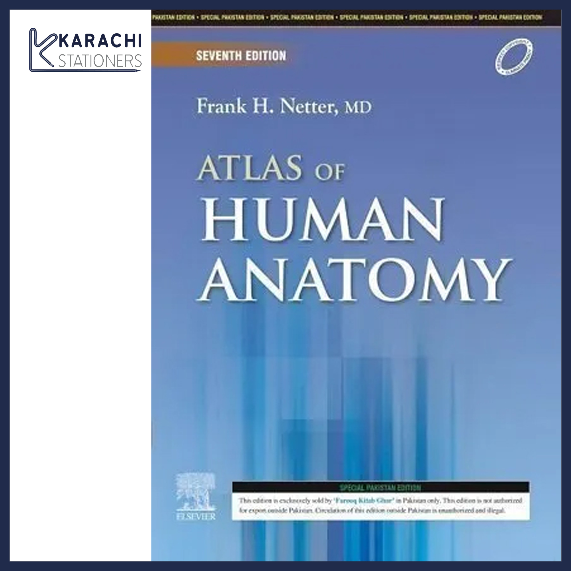 Atlas_of Human Anatomy by Frank H. Netter 7th Edition | Daraz.pk
