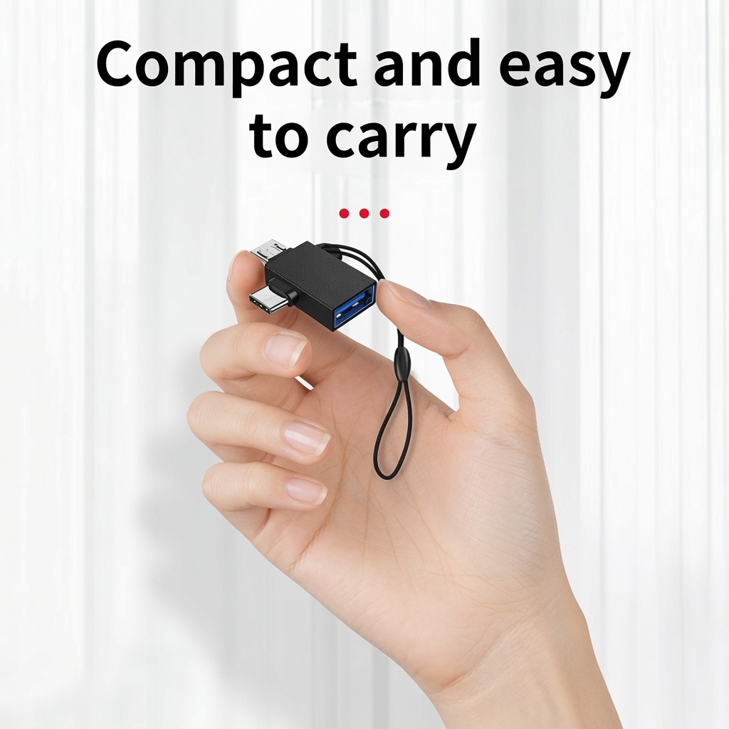 Type C OTG to USB 3.0 Adapter High Speed Data Transfer for Mobile Phone and Laptop