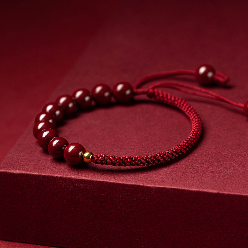 Cinnabar official flagship store gold bracelet bracelet female male ...