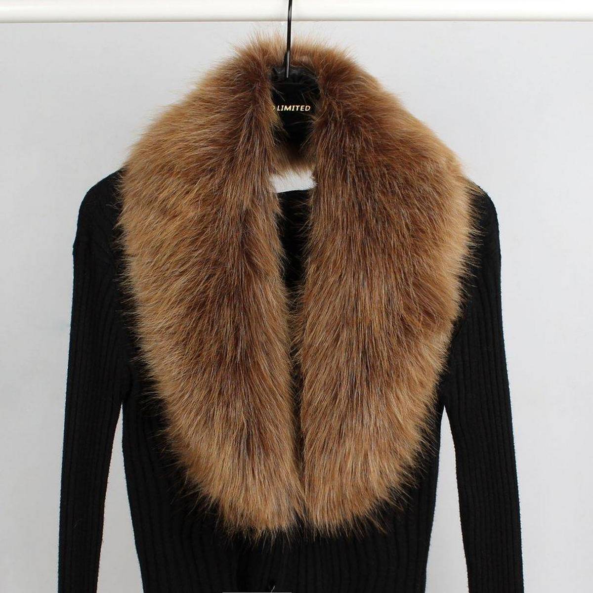 fur shawl collar