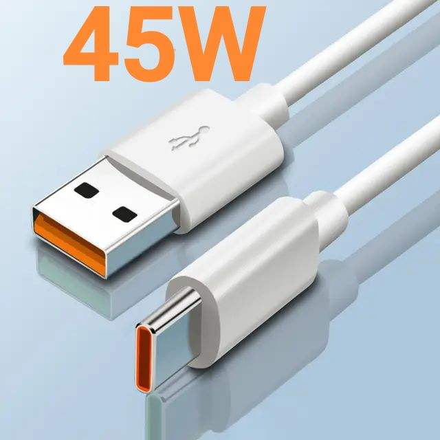 Infinix Original 33W/45W Fast Charging USB to Type-C Cable | Compatible with Infinix Note 40, Note 30, Note 12, Note 11 Pro, Hot 40, Hot 30, Zero 30, Zero 20, Zero 8, 8i, Smart 8 & More | Super-Fast Charging Adapter Cable price in Pakistan