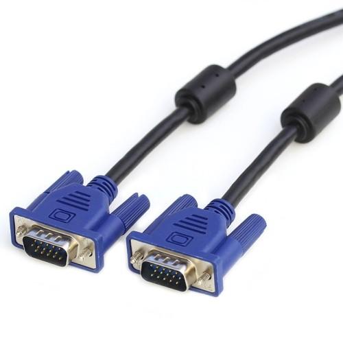 1.5m Black VGA Cable, for computers