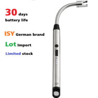Electric Arc USB Rechargeable Flameless Arc Lighter Flexible and Windproof for Candles, Hiking, Camping, Kitchen, Fireplaces 360 degree free rotation ...
