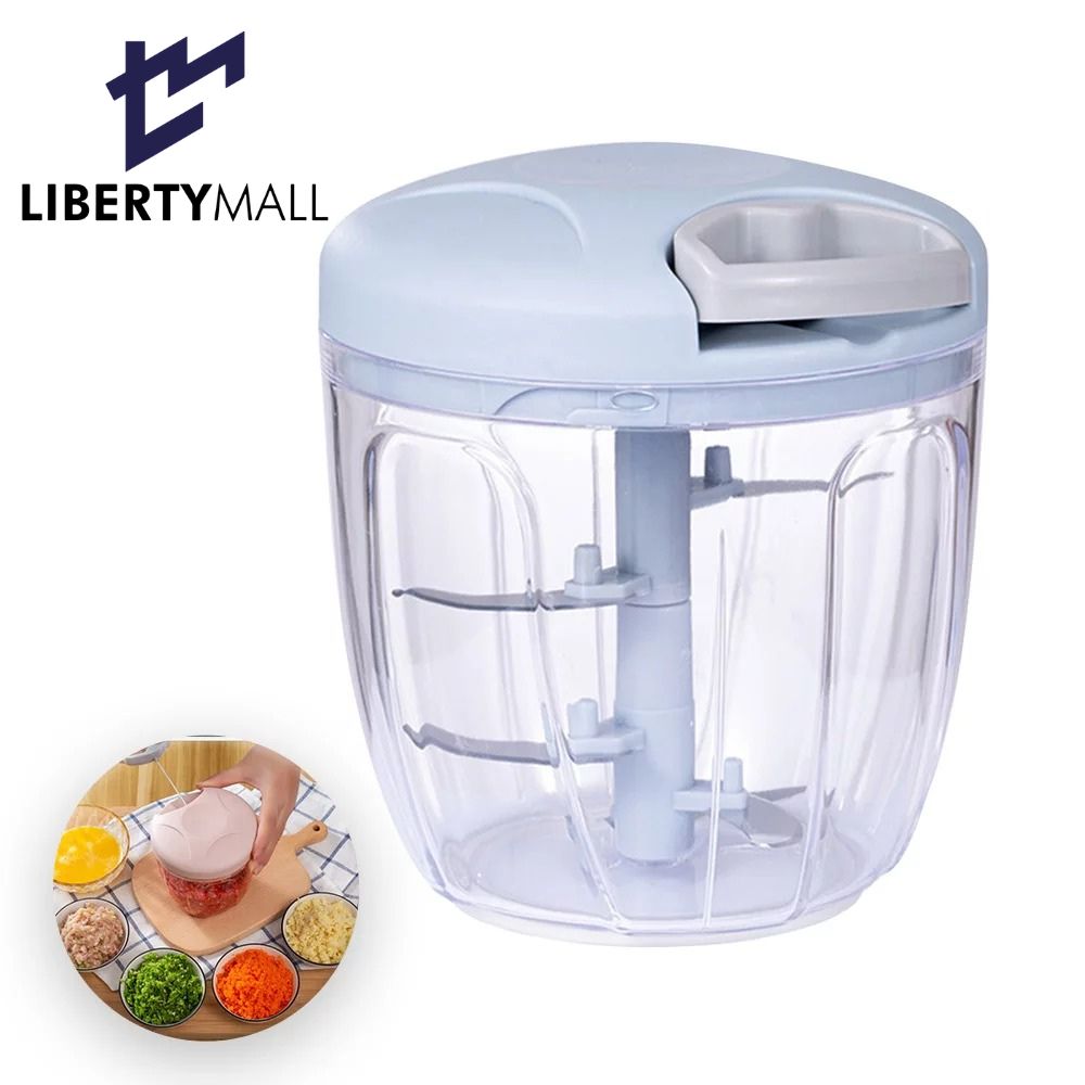 Liberty Mall Multifunction and Manual Hand Pull Speedy Chopper with 5