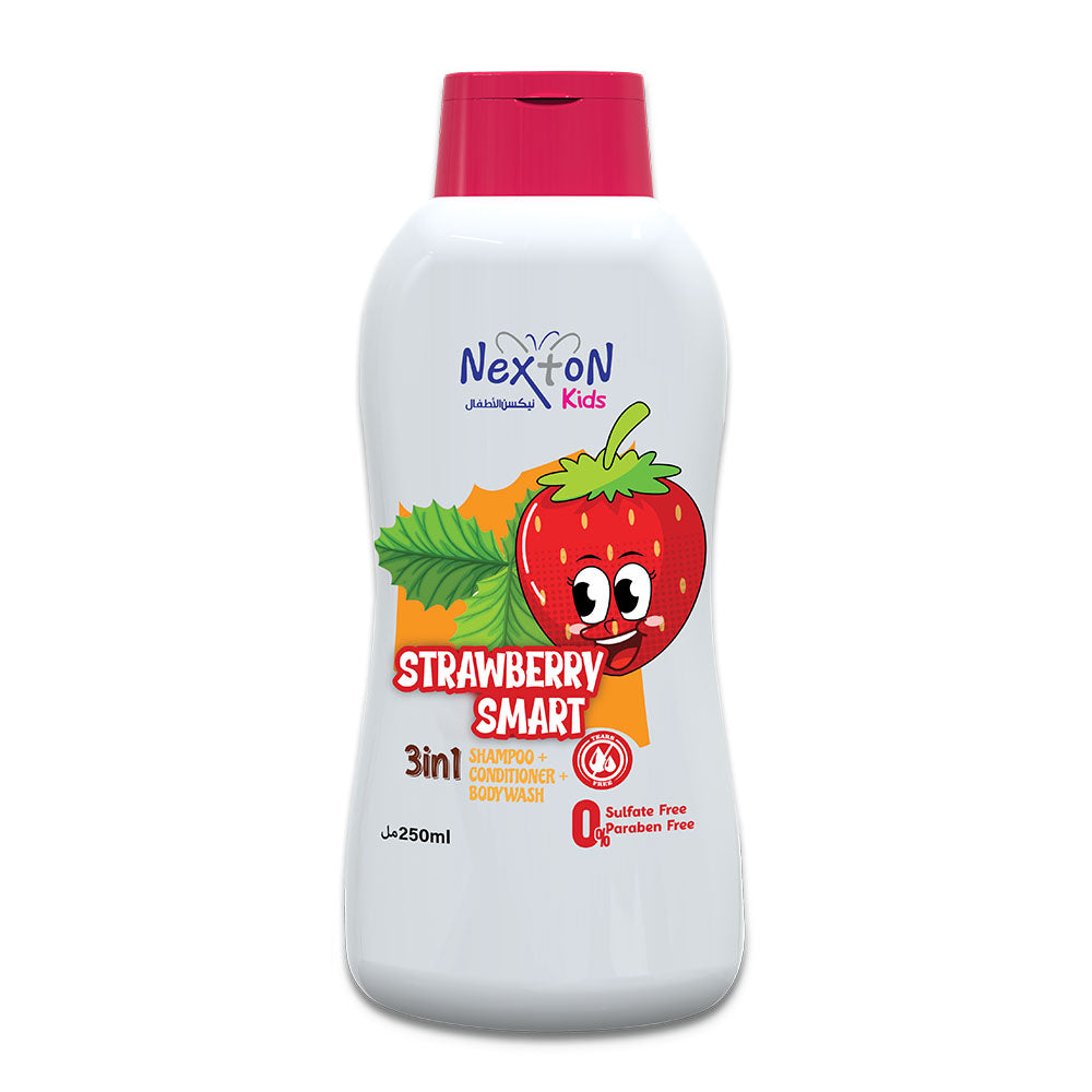 Kids Shampoo 3-in-1 Strawberry | Baby Hair Cleansing Care | 250ml