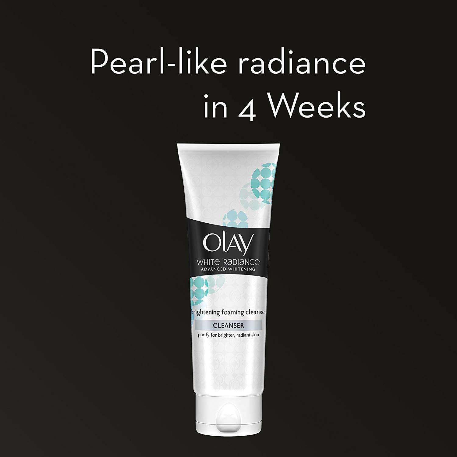 olay whitening face wash