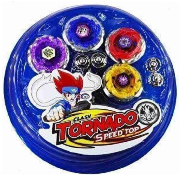 4in1 Metal Beyblade with 2 Launcher and 1 stadium Color May Vary | Daraz.pk