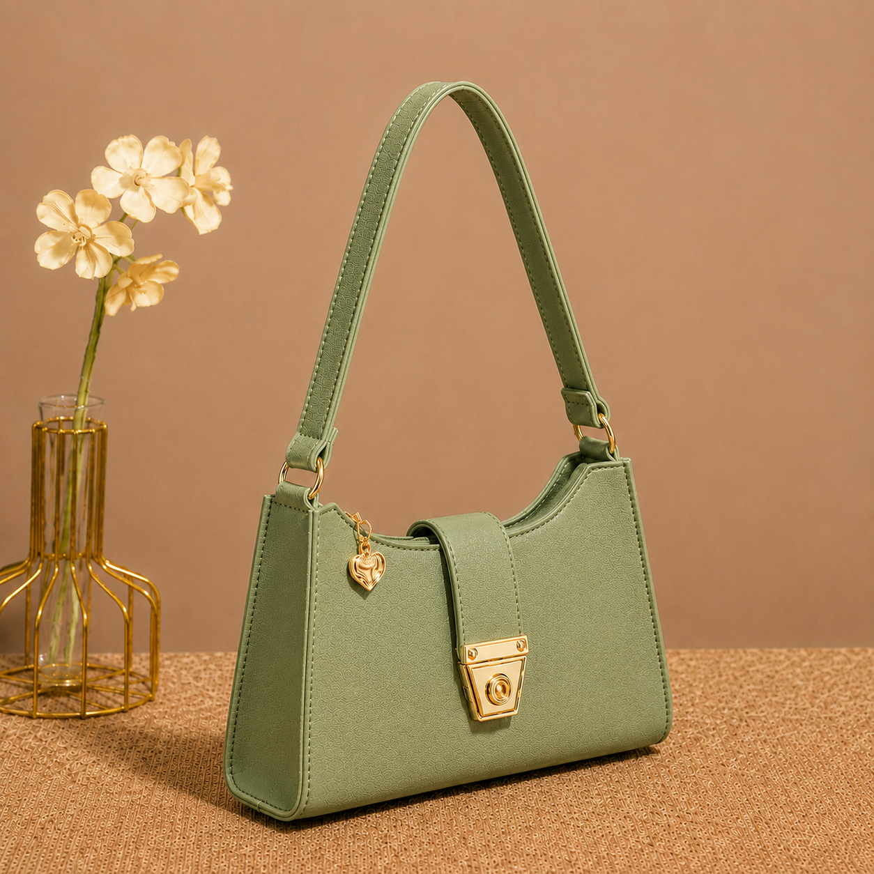 Style Hub Large Capacity Handbag for Girls - Multi-Zipper PU Leather Shoulder Bag - Stylish Daily Use Ladies Hand Bag & Crossbody Purse