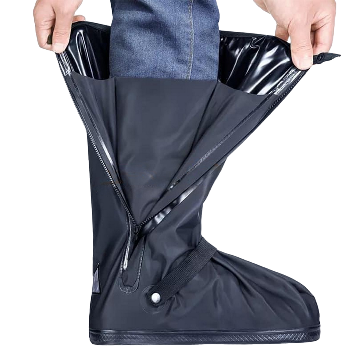 LONG RAIN SHOES COVER 100% WATERPROOF (RAIN BOOTS)