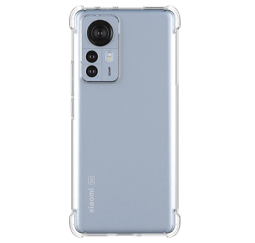Xiaomi 12T / 12T Pro / Redmi K50 5G Transparent Soft Silicone Case | Corner Bumper Protection