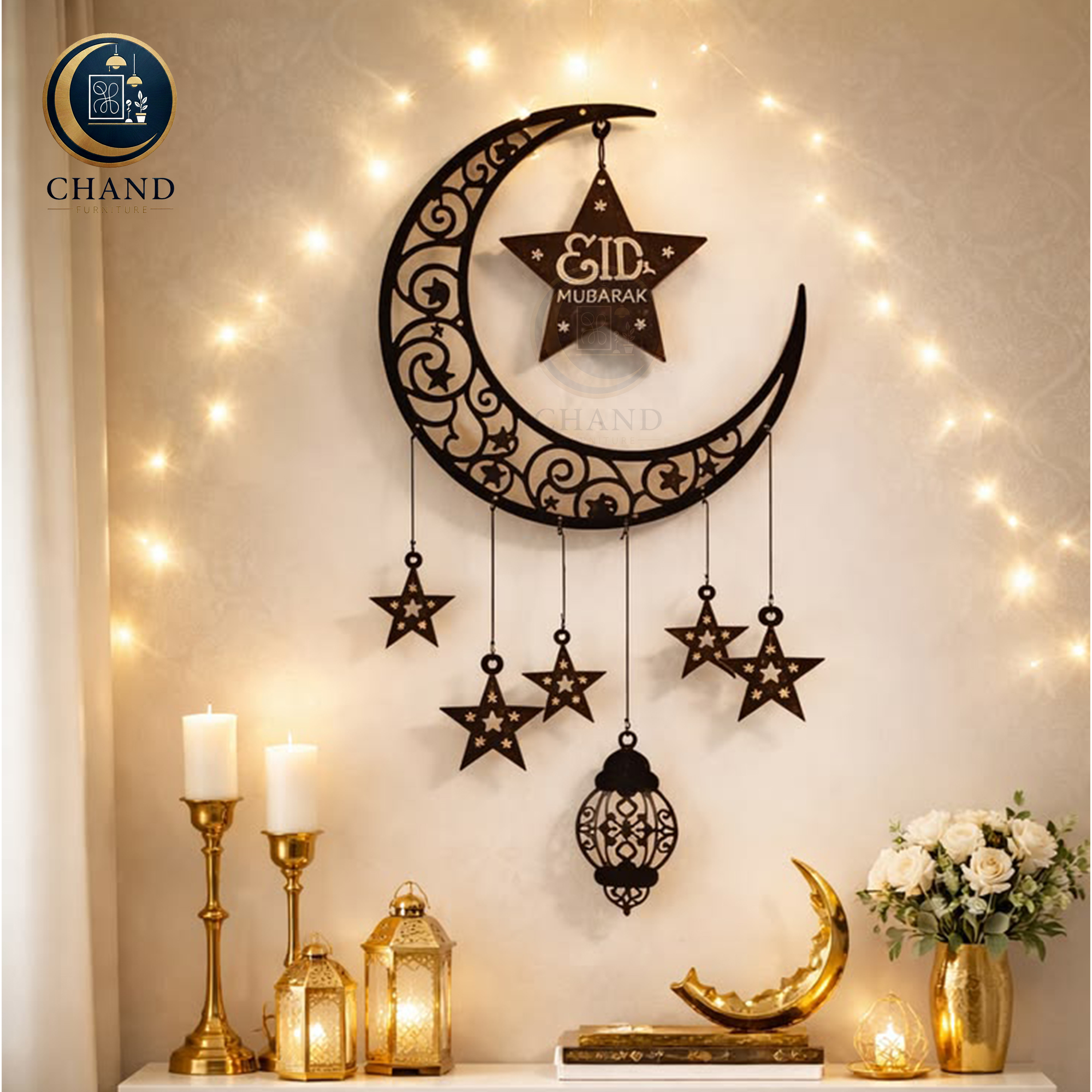 Wooden Ramzan Decoration items & Ramadan & Eid Mubarak Decoration Items | Eid Mubarak Decoration | Eid Decoration item | Ramazan decor | Ramdan Decoration Items | Wall Decoration items | Home decoration items | Wall Decor | Eid Gifts