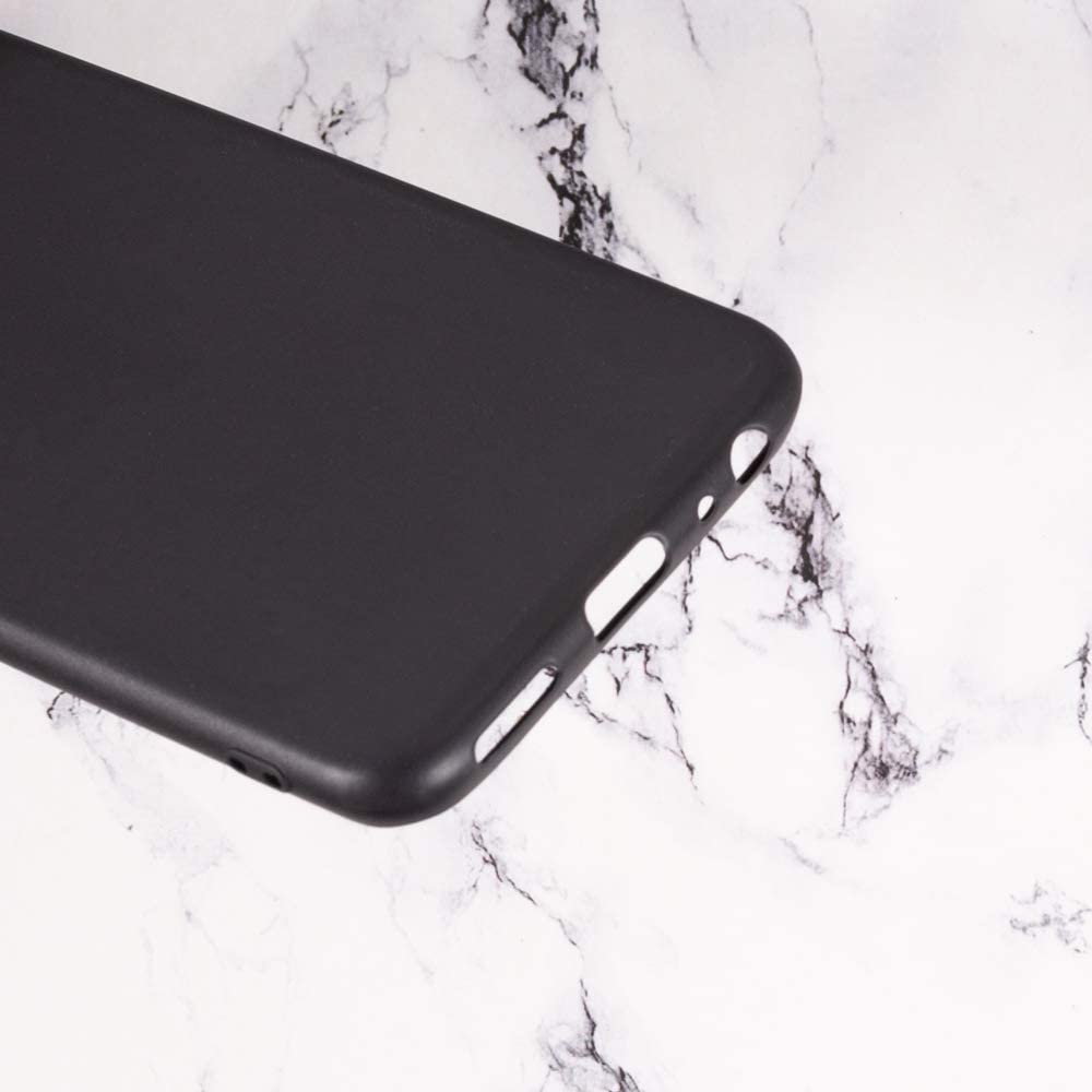 Vivo Y20 Matte Black Soft Silicon Back Cover