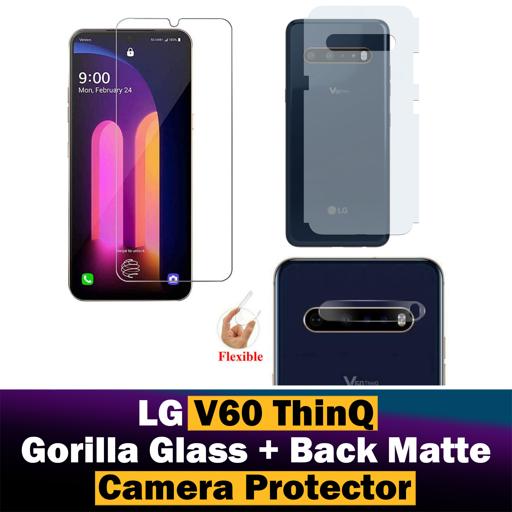 Tempered Glass Screen Lg G8x Matte Screen Protector Screen