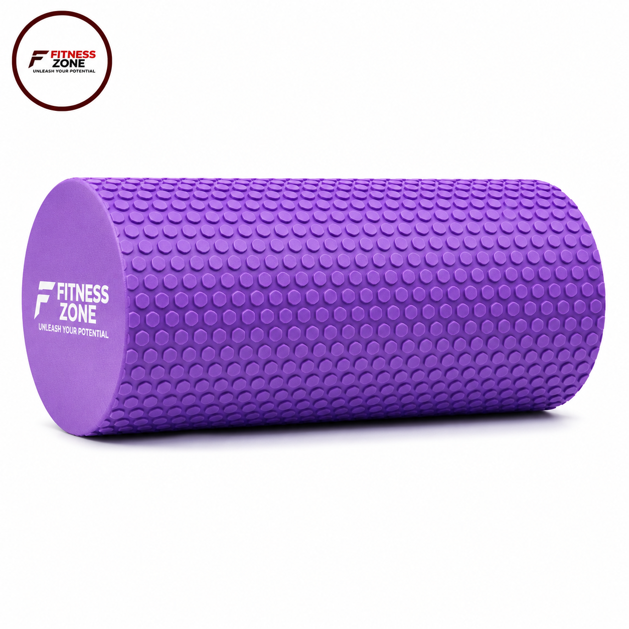 Foam Roller for Muscle Recovery – High Density Solid EVA Roller for Deep Tissue Massage, Physical Therapy & Back Pain Relief | 12 & 18 Inch | Yoga & Exercise Foam Roller (Multicolor)