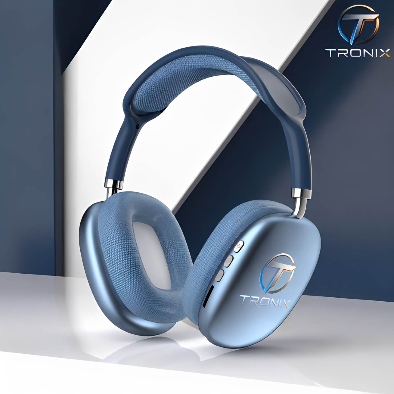 T9 Wireless Bluetooth Headphones  Foldable Over-Ear Headset  Stereo Sound  Built-in Mic  Compatible with All Bluetooth Devices.