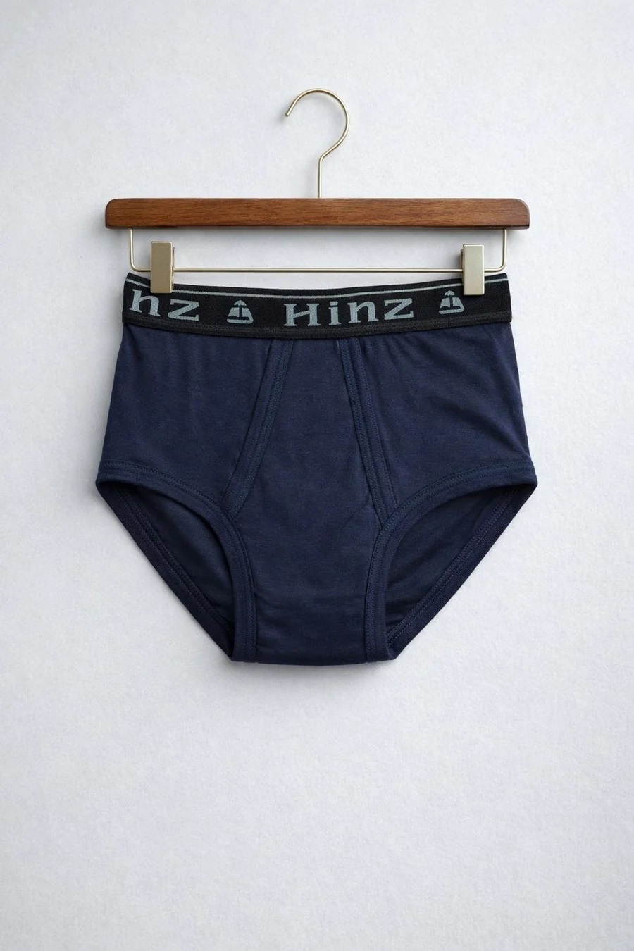 Hinz Signature Cotton Briefs for Men – 100% Combed Cotton Underwear, Soft Breathable Comfortable Daily Wear Men’s Briefs