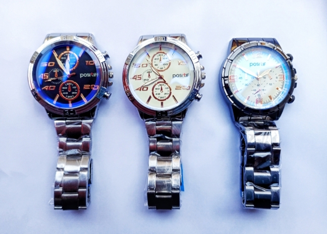 Boys watch clearance silver