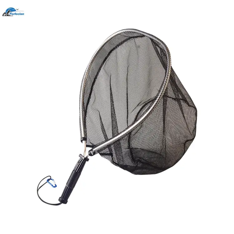 Fishing Mesh Net with Lanyard for Freshwater Saltwater Fishing Accessories