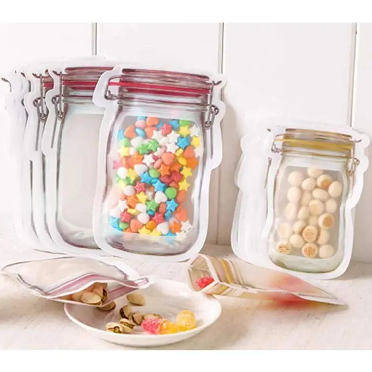 Reusable jar snack discount bags