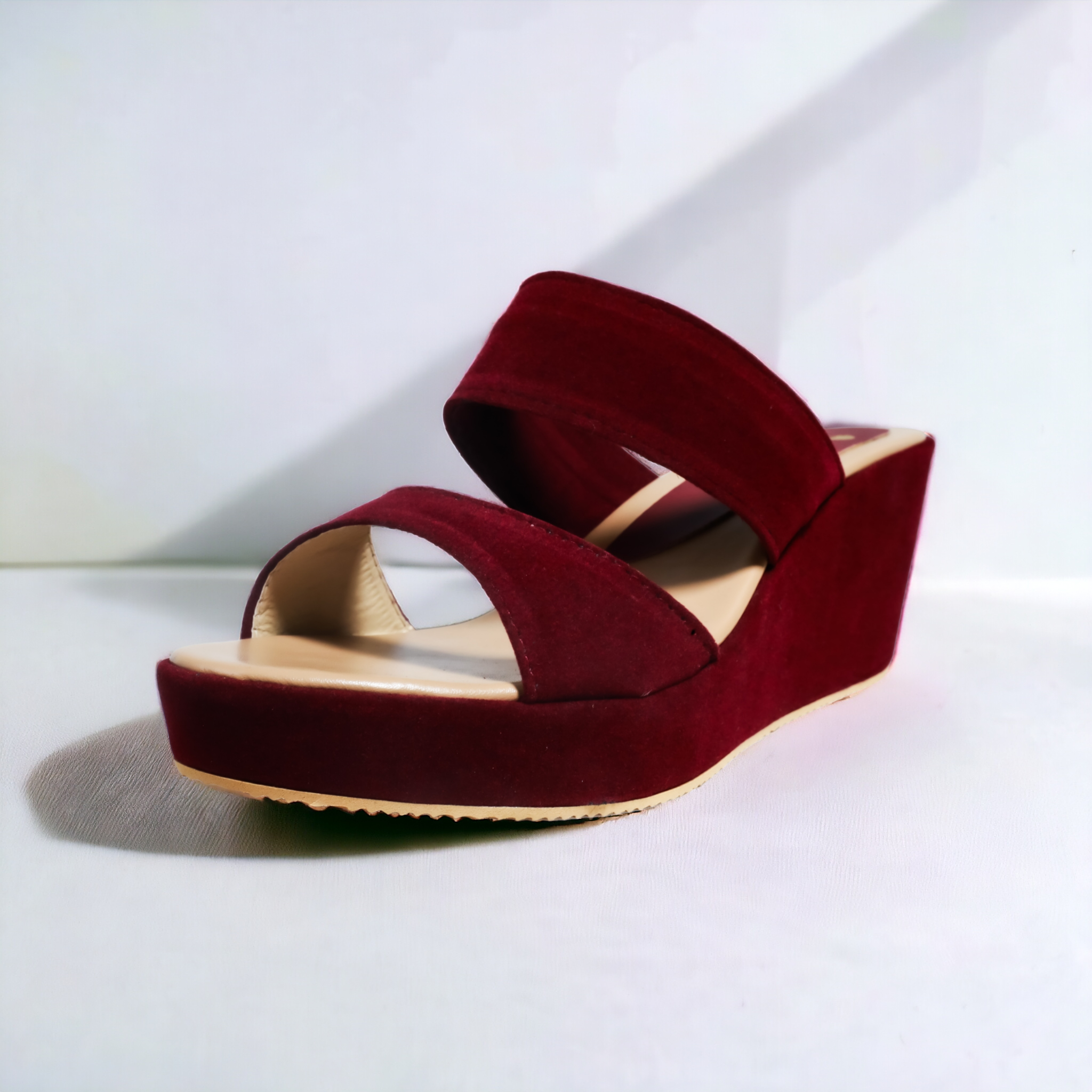 Red Wedges for women for all kinds of occasions elegant and comfortable by La Diva Shoes