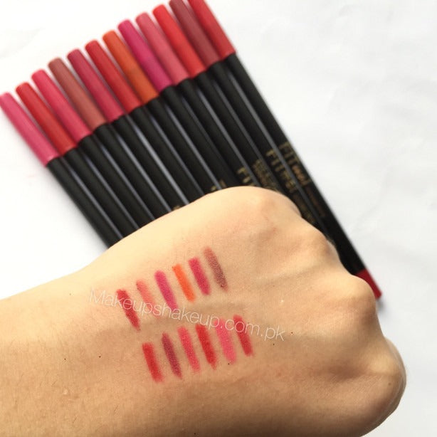 Lips Tick Pack of 12 Eyes Pencil Liner Lipstick Set Makeup Pencils Girls Everyday Need Smart Buy Trusted Product